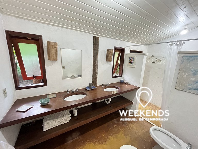 Casa das Jaqueiras - 3 min from Camburi Beach