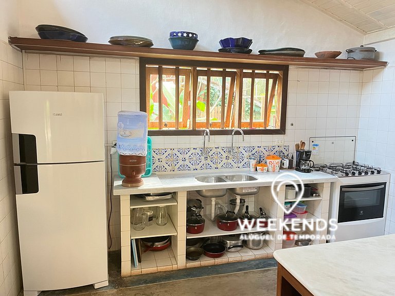 Casa das Jaqueiras - 3 min de la Playa de Camburi