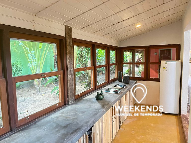 Casa das Jaqueiras - 3 min from Camburi Beach