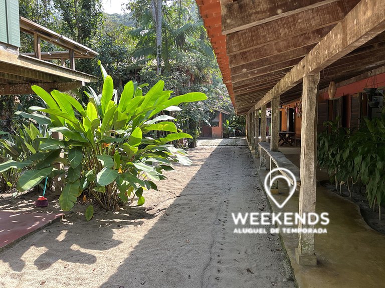 Casa das Jaqueiras - 3 min de la Playa de Camburi