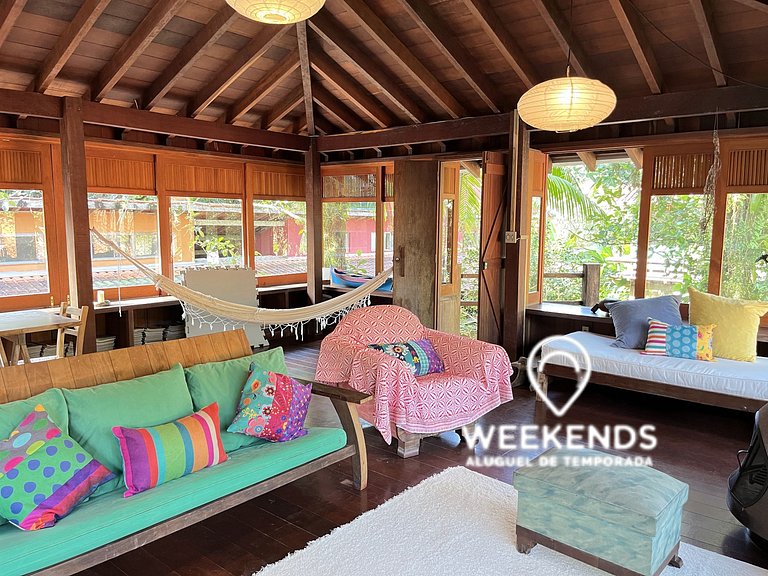 Casa das Jaqueiras - 3 min from Camburi Beach