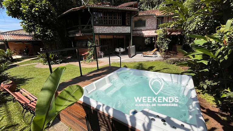 Charming House - Heated Jacuzzi at Camburi Beach
