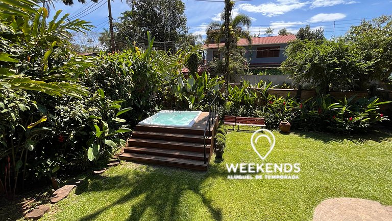 Casa Charmosa - Jacuzzi aquecida na praia Camburi