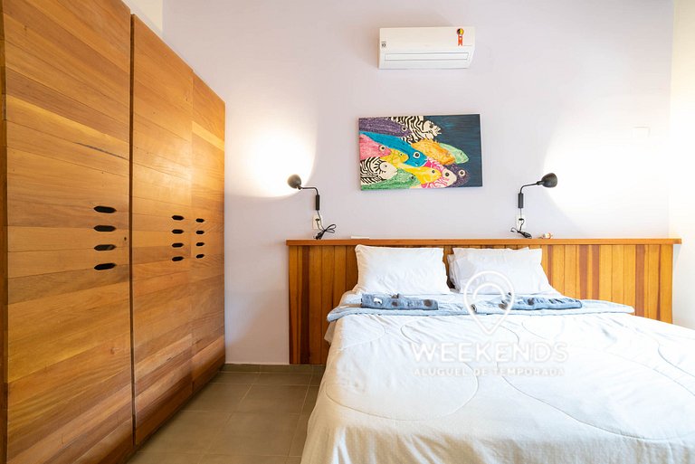 Casa Tubarão piscina climatizada Playa de Camburi