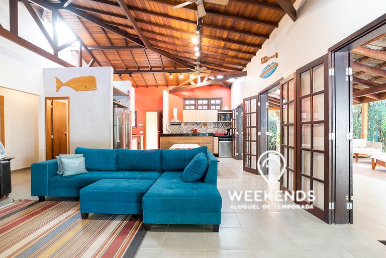 Casa Tubarão piscina climatizada Playa de Camburi