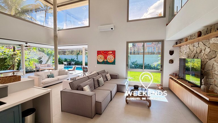 Casa Azaleia a 300 metros de la playa de Camburi