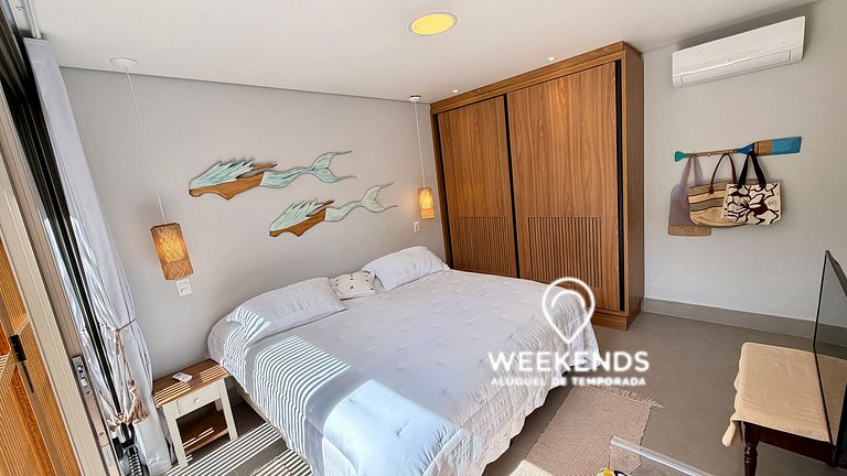 Casa Azaleia a 300 metros de la playa de Camburi
