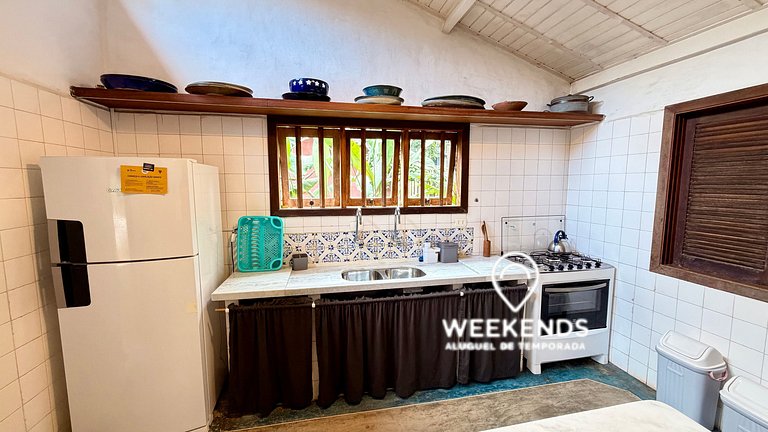 Casa das Jaqueiras - 5 min walk - Camburi Beach