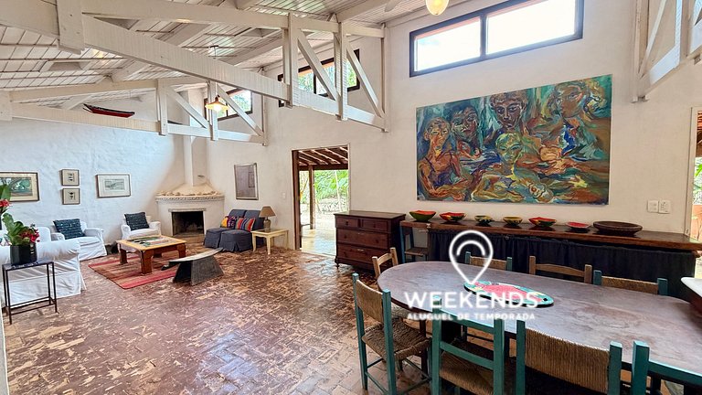 Casa das Jaqueiras - 5 min walk - Camburi Beach
